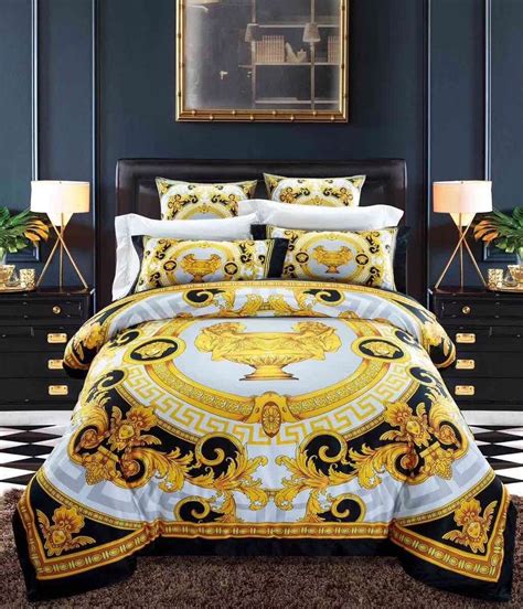 versace furniture bed|Versace bed sheets.